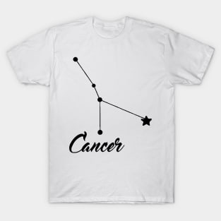 Cancer - Black print T-Shirt